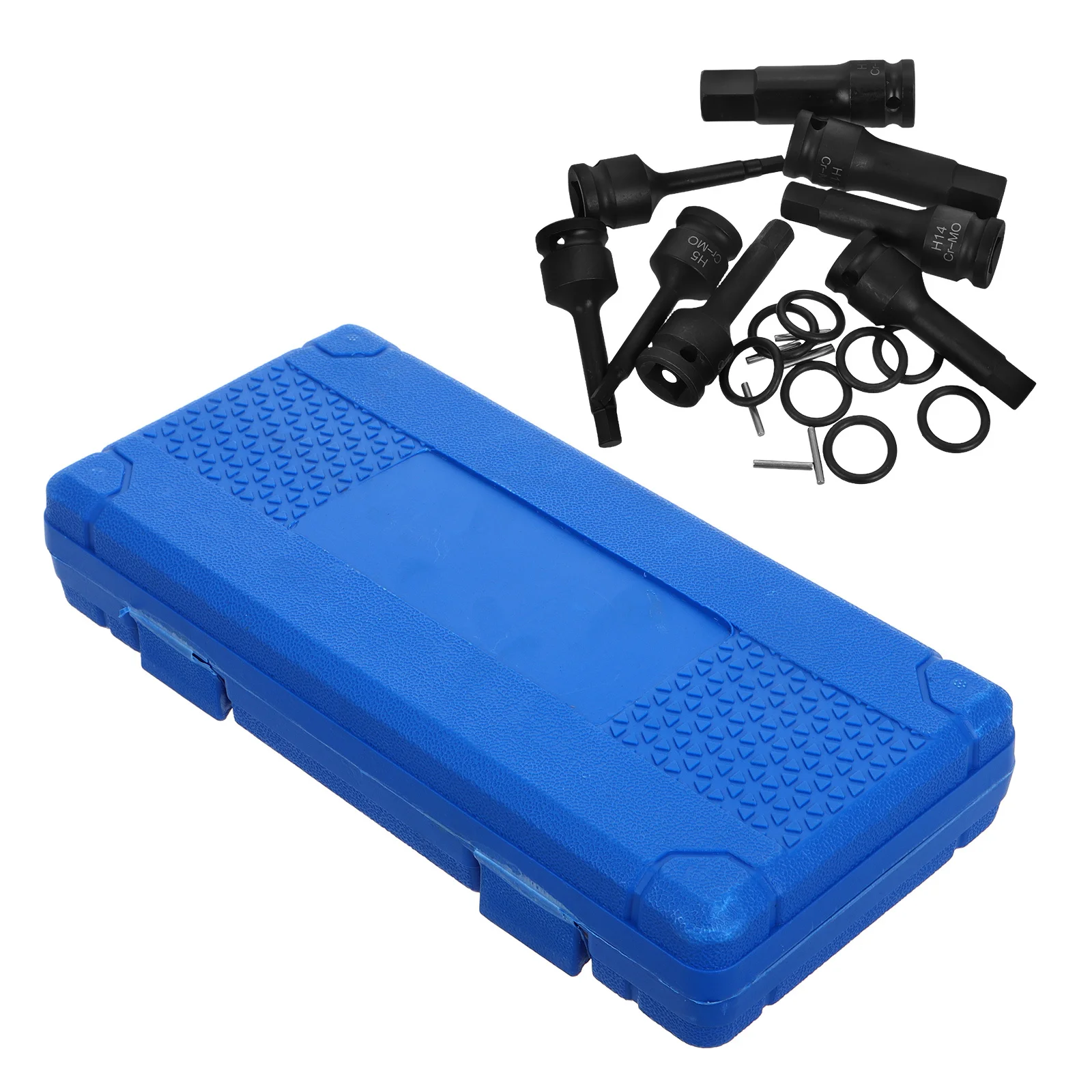 

1Set Heavy Duty Impact Socket for Industrial Automotive Hand Tools Lightweight Hex Drive Spindle Nut Socket Set