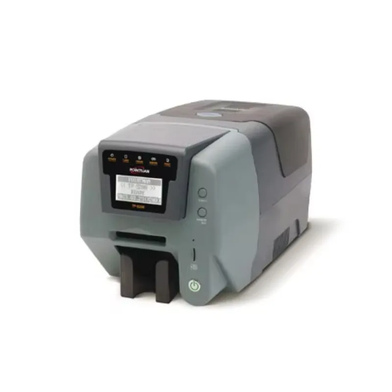 

BRAND NEW Pointman TP9200 Plastic Pvc Id Card PRINTER Full Color and Monochrome Printing 300 Dpi Single Side and Dual Side