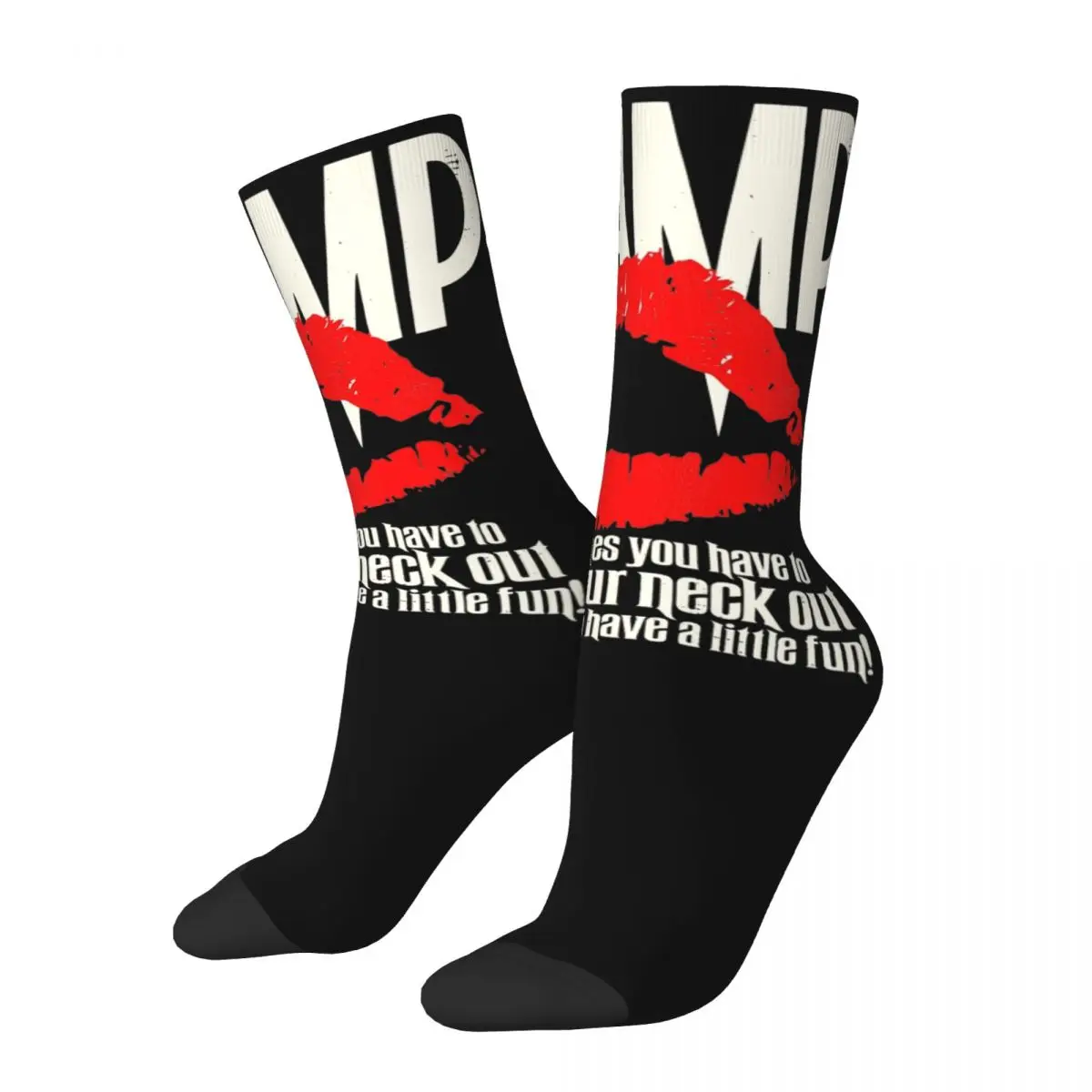 

Female Male VAMP Drama Socks Super Soft Funny Happy Socks Harajuku Stuff Middle TubeSocks Suprise Gift Idea