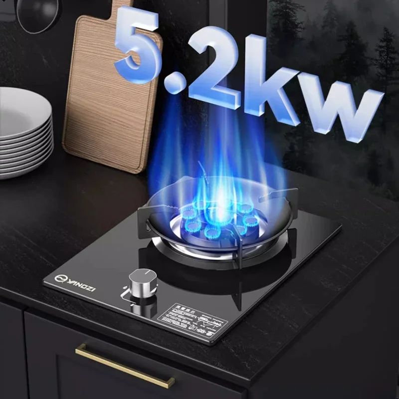 高火力ガスストーブ液化ガス石炭ガスシングルストーブ家庭用テーブル埋め込み兼用