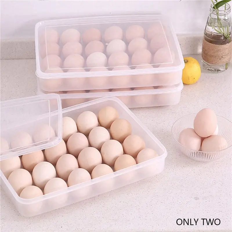 A84E-Perfect Deviled Eggs With Ease,4 Clear Egg Containers With Lid Hold 96 Eggs,Easy Carry,Dishwasher Safe Carrier,Stackable