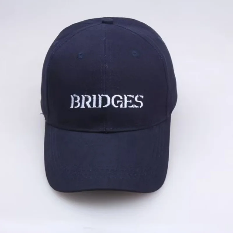Game Death Stranding Blue Hat Sam Bridges Embroidery Baseball Sun Hat Adjustable Breathable Adult Trucker Unisex Cap