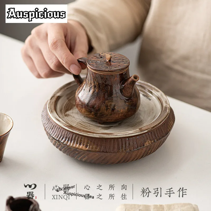 125ml Handmade Silent Power Pink Teapot Japanese Tea Infuser Pot Household Tea Brewing Kettle With Filter Teaset Ornaments Gift