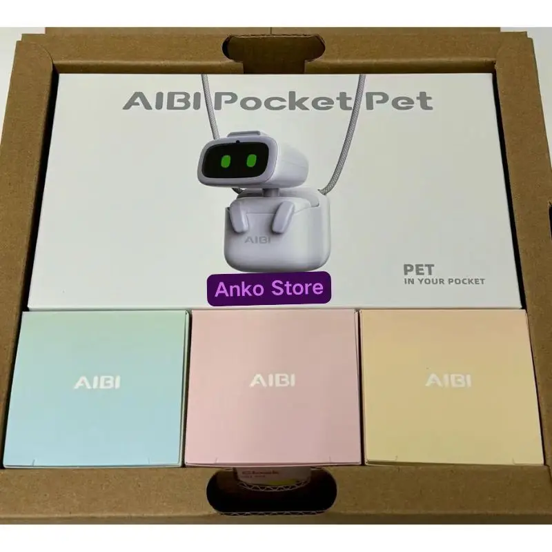 For AIBI machine human pocket robot toy AI conversation emotion companion pet touch exchange information goods in stock