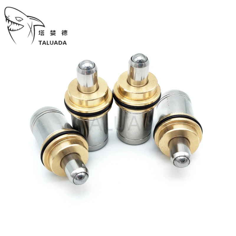 4PCS Joystick Control Pusher A Set For 320B 320C 320D Pilot Pusher 096-1628 094-0876 Joystick Bullet Head Pusher Excavator Parts