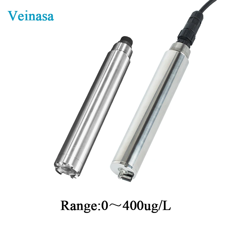 2026 Veinasa XS-CHLO406-4-20mA High Accuracy IP65 Protected 12V Water Chlorophyll Sensor Arduino Chlorophyll Content Meter for S