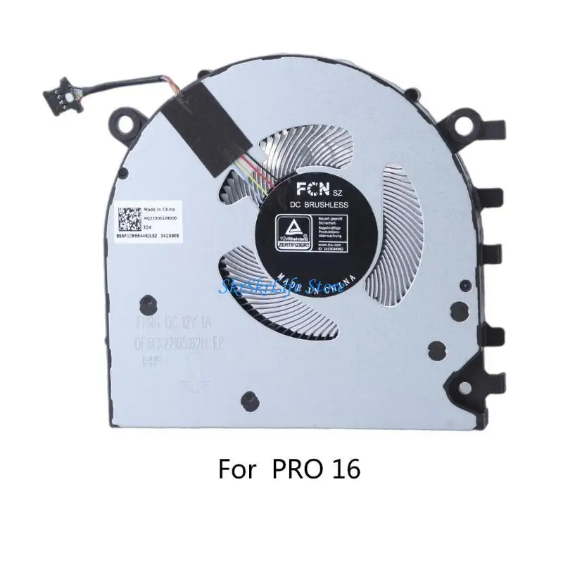 استبدال مشعات وحدة المعالجة المركزية E65E لمروحة وحدة المعالجة المركزية لأجهزة الكمبيوتر المحمولة 16 Yoga 16S 12V 2021