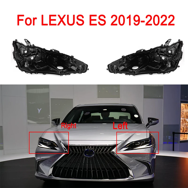 

Headlight Base Back House Car Accessories For Lexus ES200 ES260 ES300 ES350 2018 2019 2020 Headlamp Bottom Rear Housing