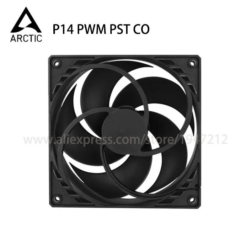 Arctic F9 F12 F14 P12 P14 PWM PST Co 90 mm ventilator PWM stille koelventilator, balansprestaties slanke ventilator 1800 RPM CPU-koeler