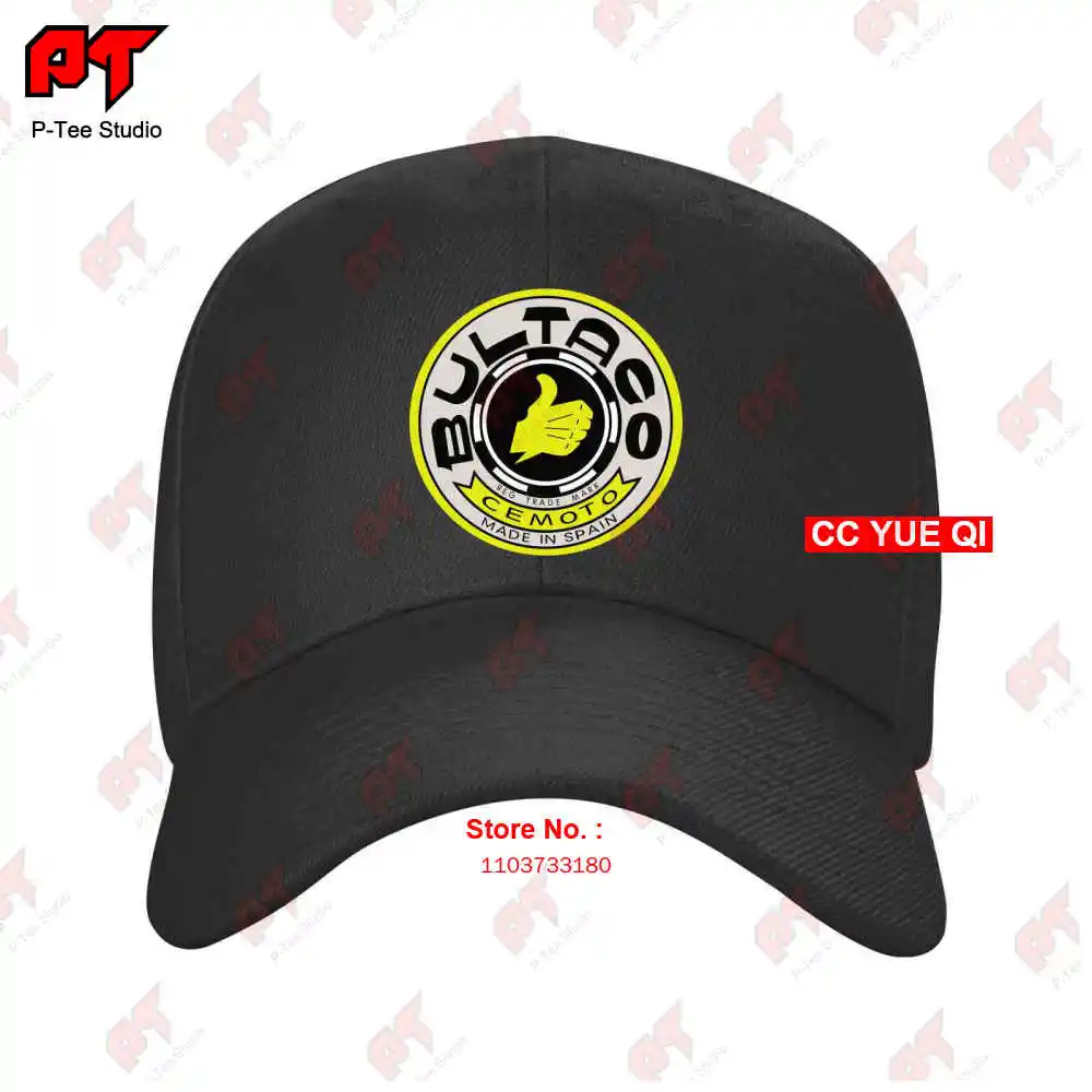 Bultaco Sherpa Spain Moto Offroad Racing Sport Baseball Caps Truck Cap HC2T