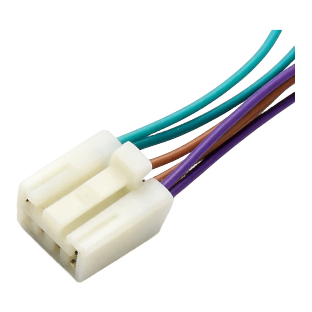 Radio Harness Cable Adapter for Toyota Models to Enable Compatibility Between Aftermarket Units and OEM Wiring