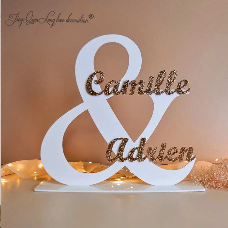 

Деревянное свадебное украшение на заказ с надписью и именами - гигантская отдельно стоящая буква - украшение для стола - коробка для свадебных открыток - деревянная