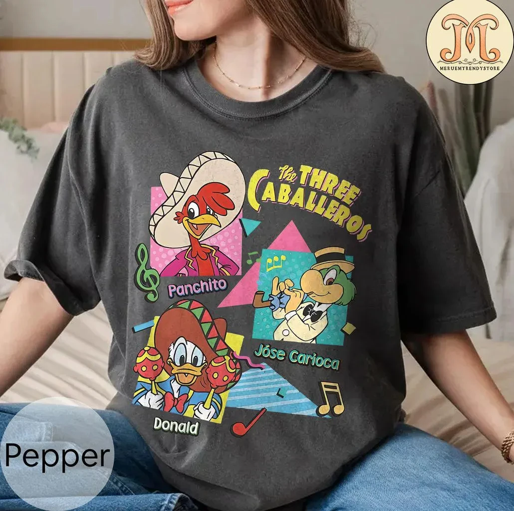 

Disney The Three Caballeros Mexico Shirt, Three Caballeros Shirt, Donald Duck Shirt, Jose Carioca Shirt, Disney Trip Shirt