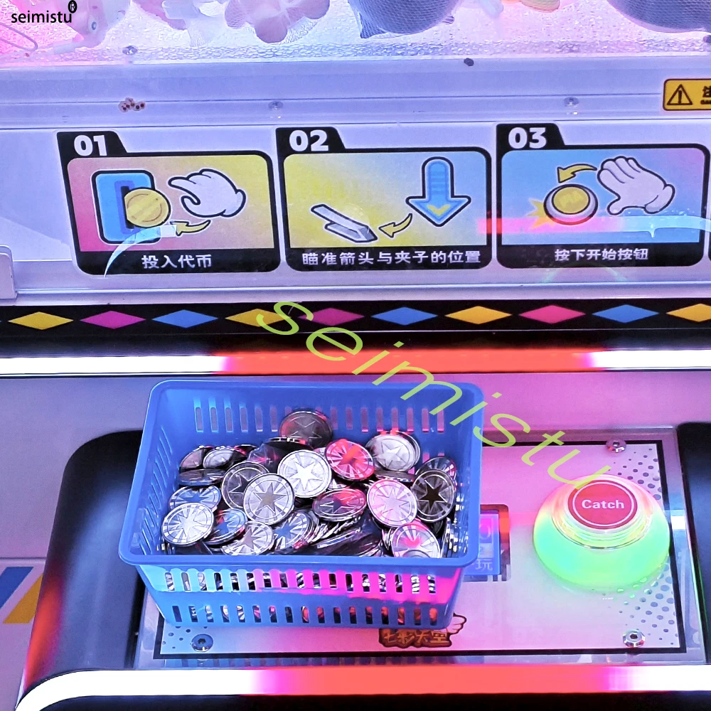 100 stücke Münze Token Edelstahl Spiel Tokens Klassische Krone Für Münzprüfer Arcade Spiel Kran Klaue Vending Auto Waschen maschine – Detail 2