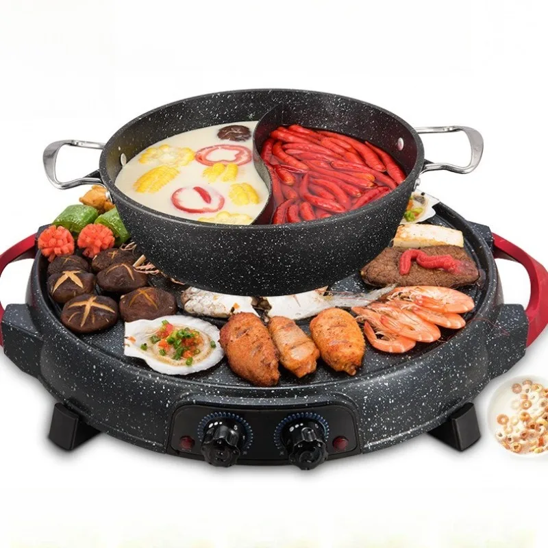 Shabu-roasted hot pot is integrated, good things are shared, strongly recommended