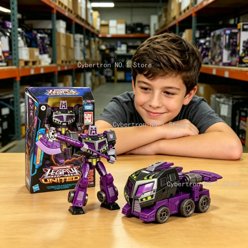 En stock: Juguetes Hasbro Transformers Legacy United Animated Universe, Decepticon Motormaster, Cybertron Autobots, Robots de deformación