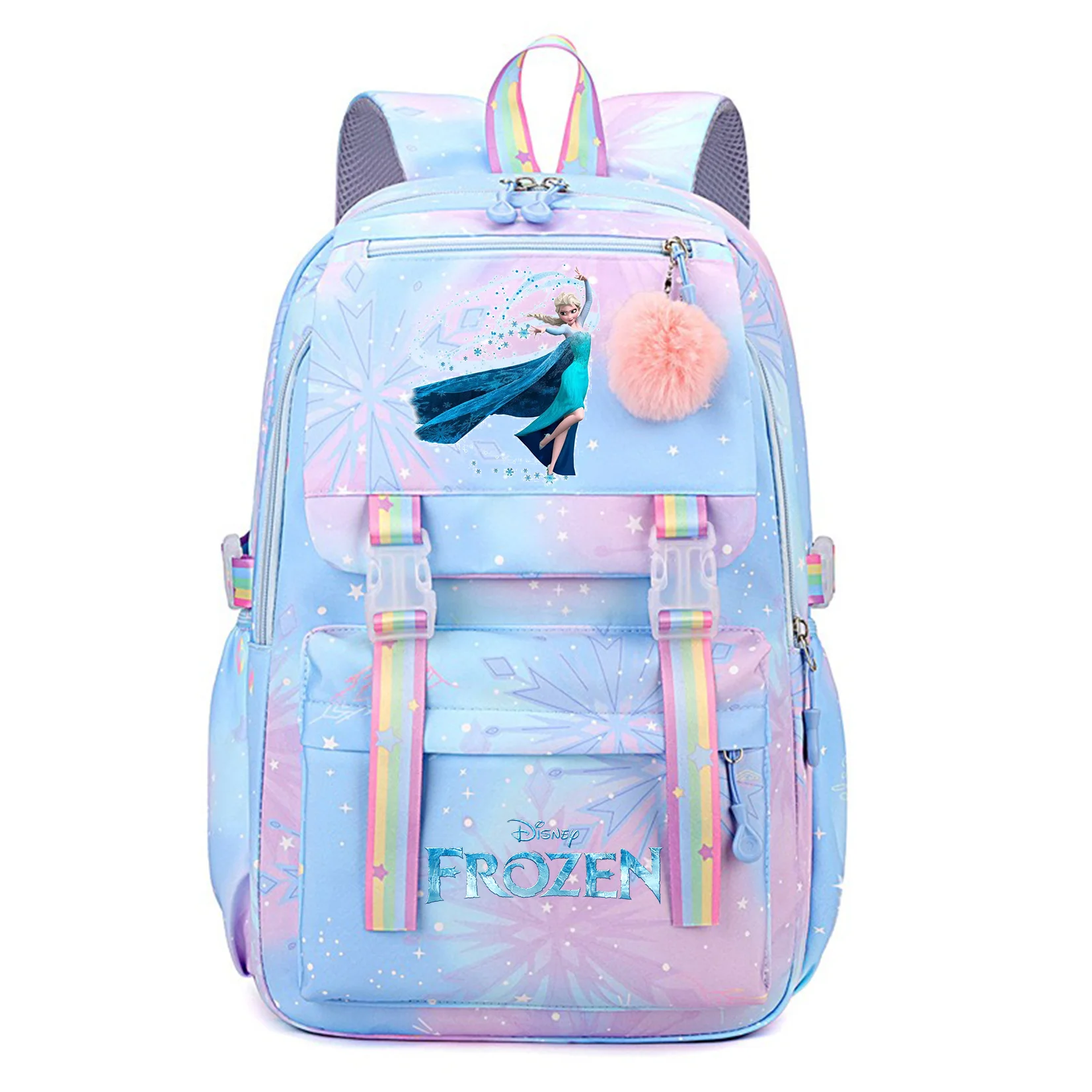 Disney Frozen Anna Elsa Student Children Knapsack Schoolbag Rucksack Women's Backpack Boys Girls Bookbag Bag Mochila Gift