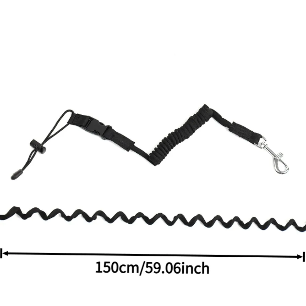 1PCS Kayak Paddle Safety Rope, Spring Rope, Anti-Slip Rope, Anti-Lost Accessory, Paddle Binding Rope