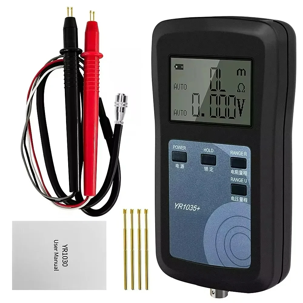 

4-Wire YR1030 High Precision Fast Lithium Battery Internal Resistance Test Instrument 100V Electric Vehicle Group 18650