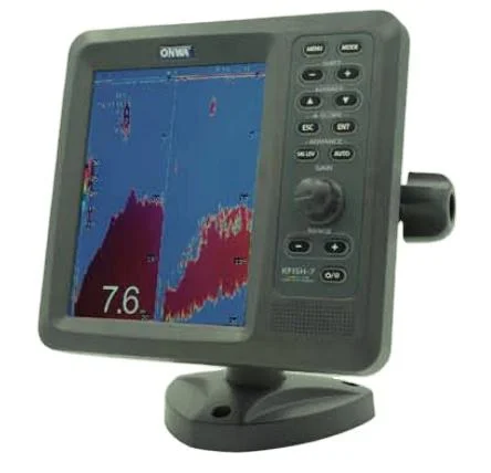 

Kfish-7 Zoom Display Fish Finder Waterproof 600w Piston Transducer for Boat Model Shanghai