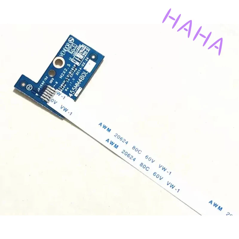 H++LS-B161P New Original For Acer Aspire E5-511 E5-531 E5-571 E5-571G Power Button Board With Cable ZSWAH High Quality