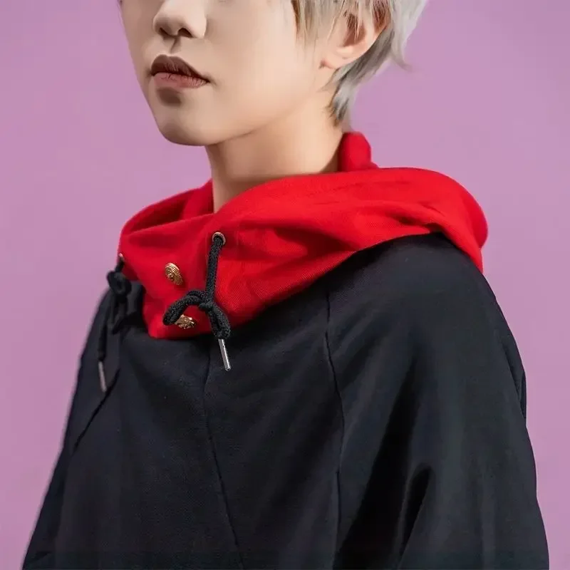 อะนิเมะ Jujutsu Gojo Satoru Itadori Yuji Kospy Koszume Azlt Lie x Pullover Coat Casual Hoodie Jac family t