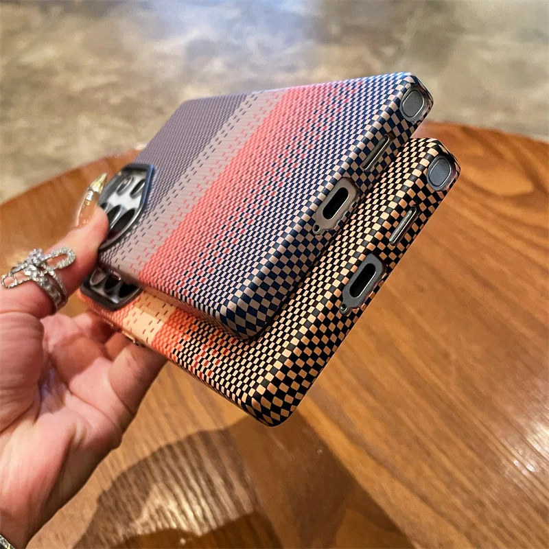 Einfache farbige Muster-Hartschale für die Samsung Galaxy S25 Ultra/S25+-Serie mit unsichtbarer magnetischer Aufladung