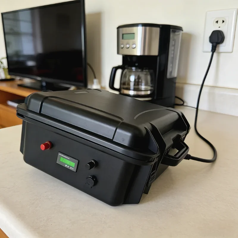 12V/24V LiFePO4 Battery Pack (100Ah-400Ah) - Marine & Solar Grade Lithium Battery with Built-in Bluetooth BMS for Off-Grid, RV,