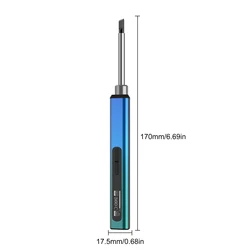 65W Mini USB Soldering Pen Smart Soldering Iron Portable Digital Display Internal Heating Type Thermostat PD Powered USB-C Port