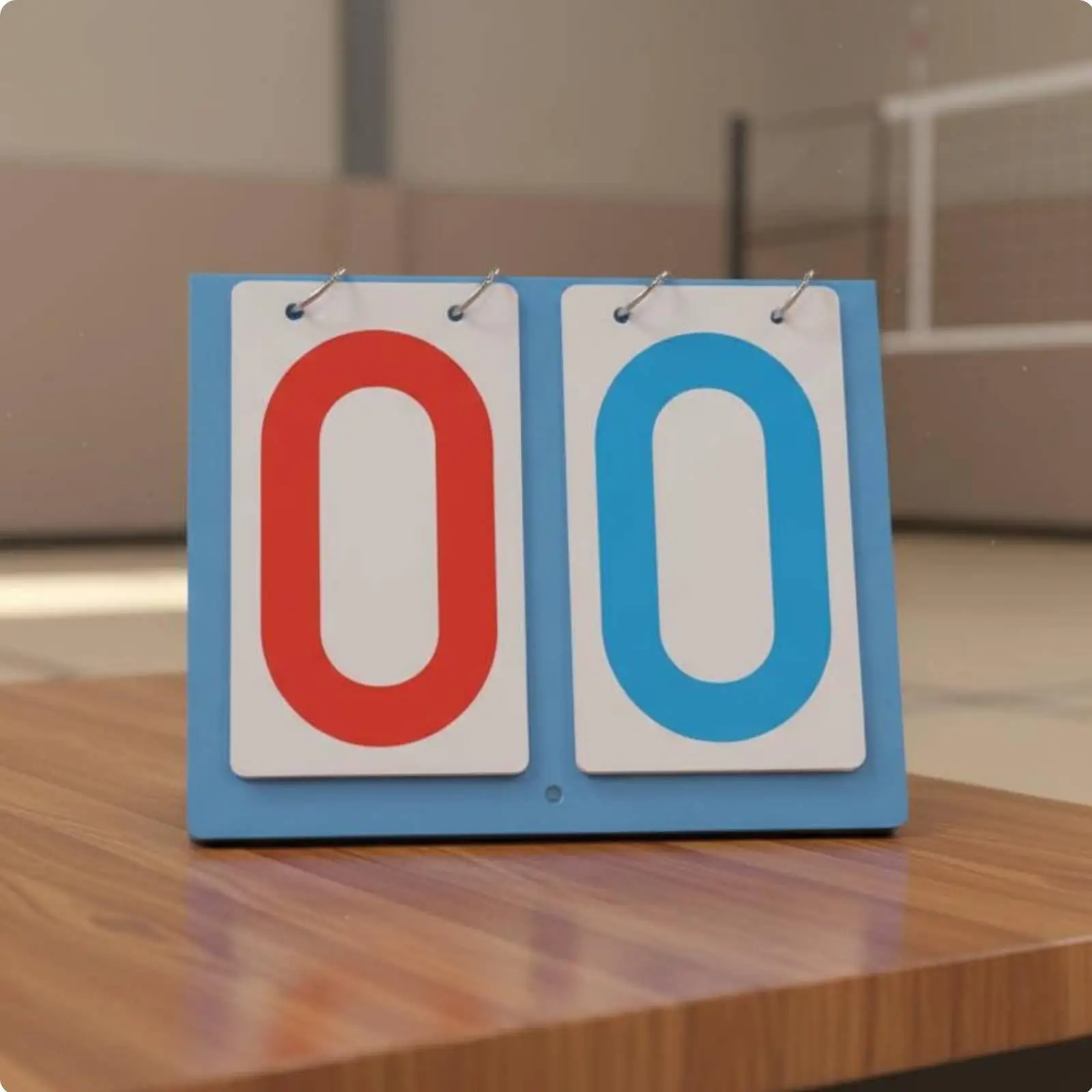 Manual Tabletop Scoreboard PVC Durable Flip Design Portable Sports Scoreboard for Basketball Tennis Volleyball Training - view 4