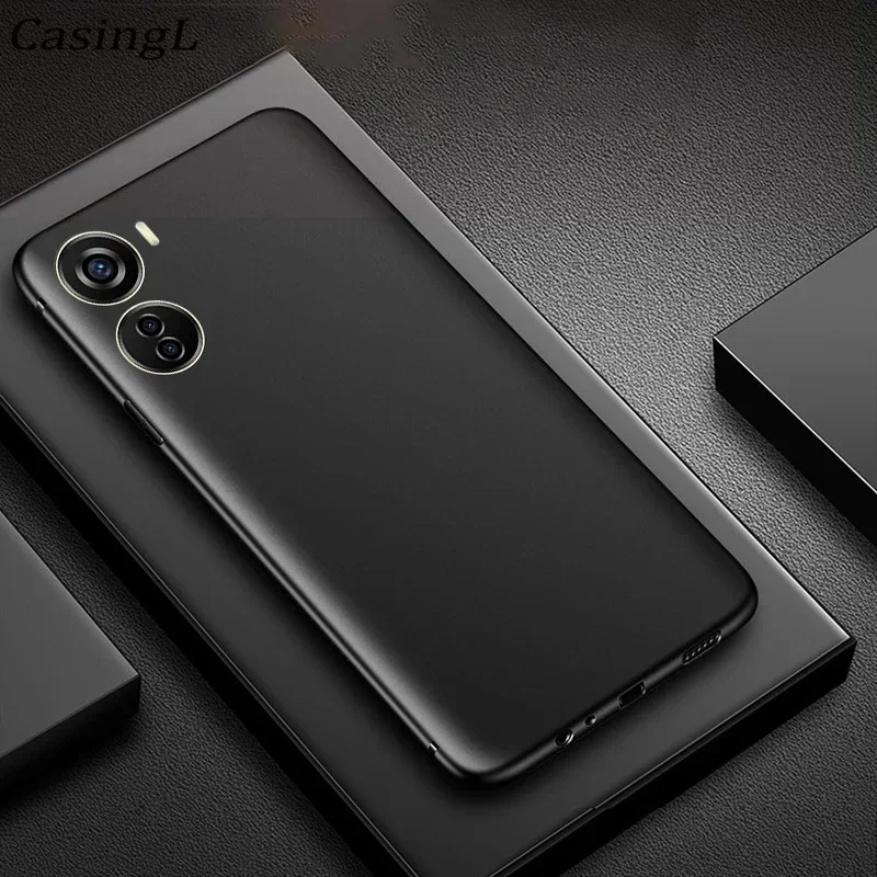 Para ZTE Nubia Neo 5G Nubia V70 NFC 4G funda trasera de Color negro para Blade V70 A72S V40 diseño V41 carcasa inteligente a prueba de golpes