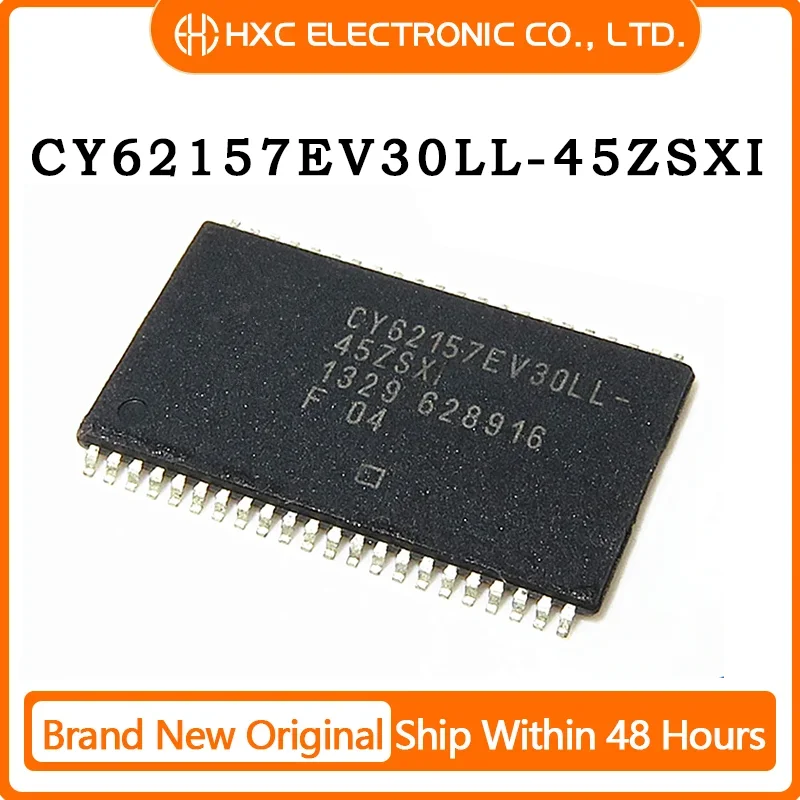 

1PCS/5PCS/10PCS/50PCS CY62157EV30LL-45ZSXI IC SRAM 8MBIT PARALLEL 44TSOP II Brand New Original IC Chip