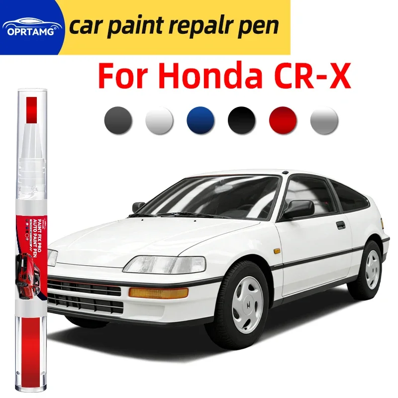 Caneta de reparo de pintura de carro, para honda cr-x, reparo de arranhões, spray preto, ferramentas de pintura de carro, acessórios, gadgets, automóv