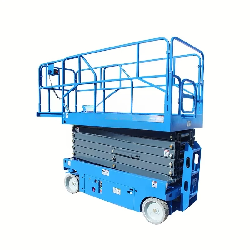 Used Heavy Loading Electric Construction Scaffolding Mobile Hydraulic Scissor Lift Table