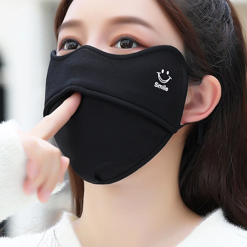 

Thick Fleece Winter Face Mask 1Pc Warm Thermal Full Face Cover for Cycling Windproof Cold Proof Men Women Universal Breathable