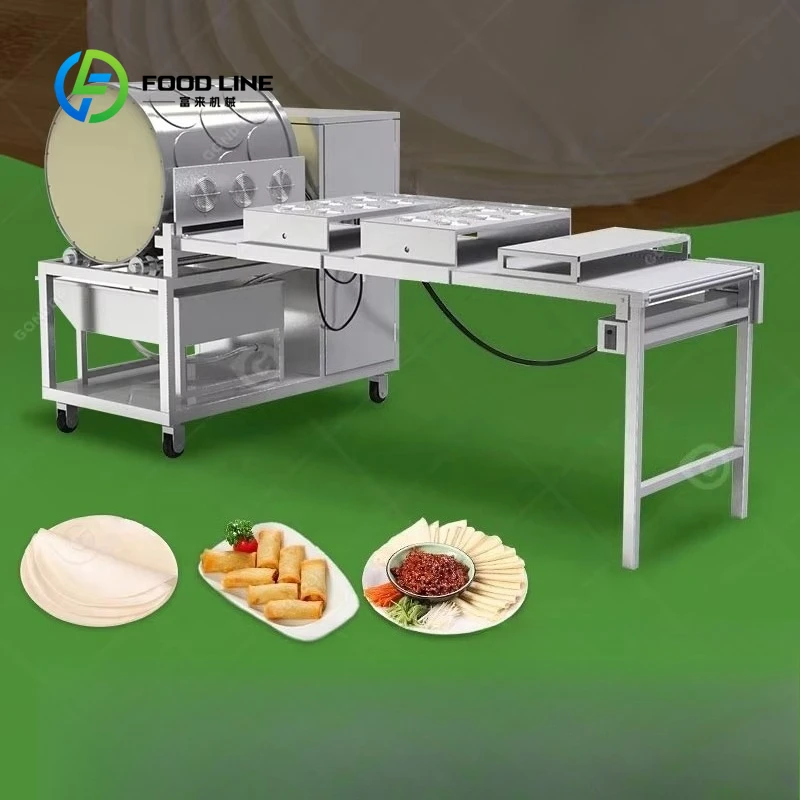 Customized size Manufacturing Automatic Paper Loading Pastry Injection Machine Spring Roll Machine
