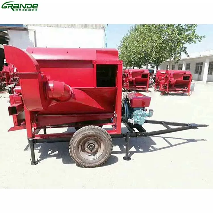 corn maize paddy rice wheat thresher