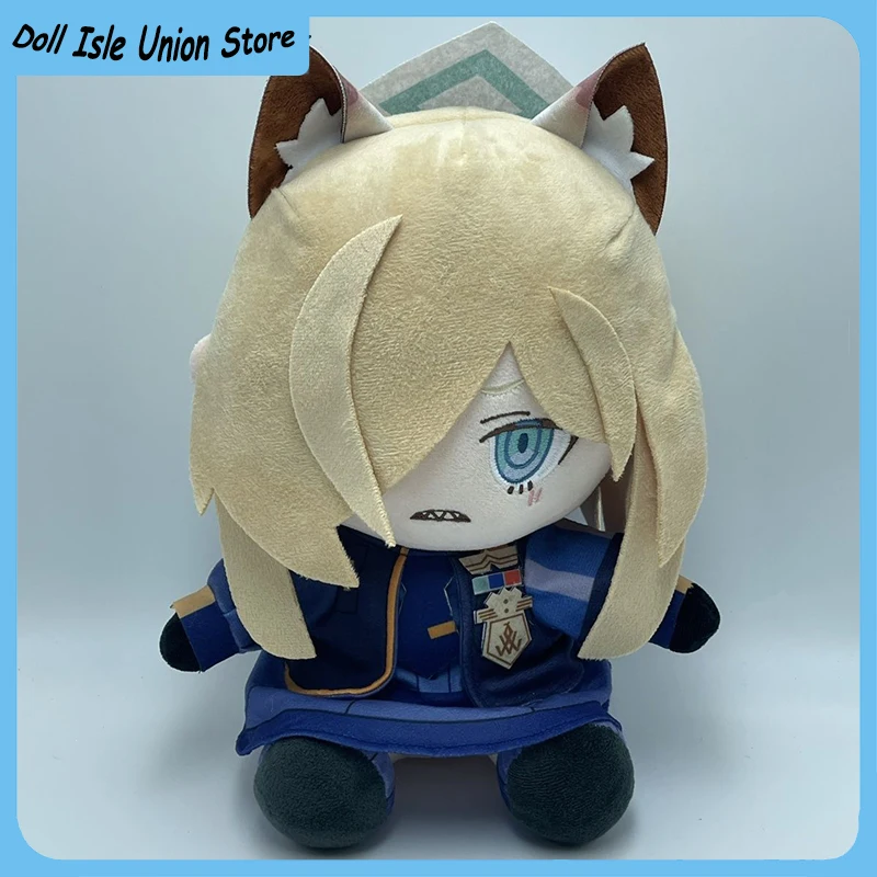 Ogata Kanna Anime Blue Archive Cartoon Cotton Doll Fumo Sitting Posture Toys 30CM Present Cosplay Plush Stuffed Plushie Outfit