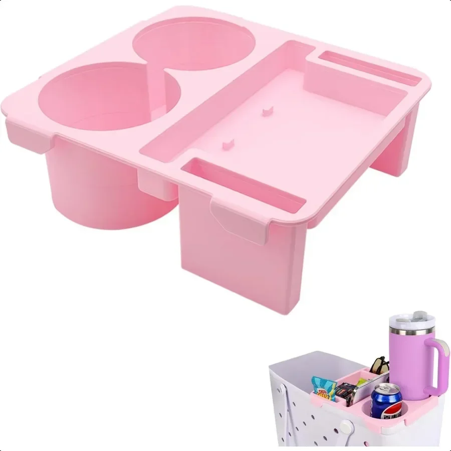 

Topper Tray Cup Holder Accories for Bogg Bag XLarge Phone Cup Holder Compatible with Bogg Bags Original Waterproof Bogg Bag Ac
