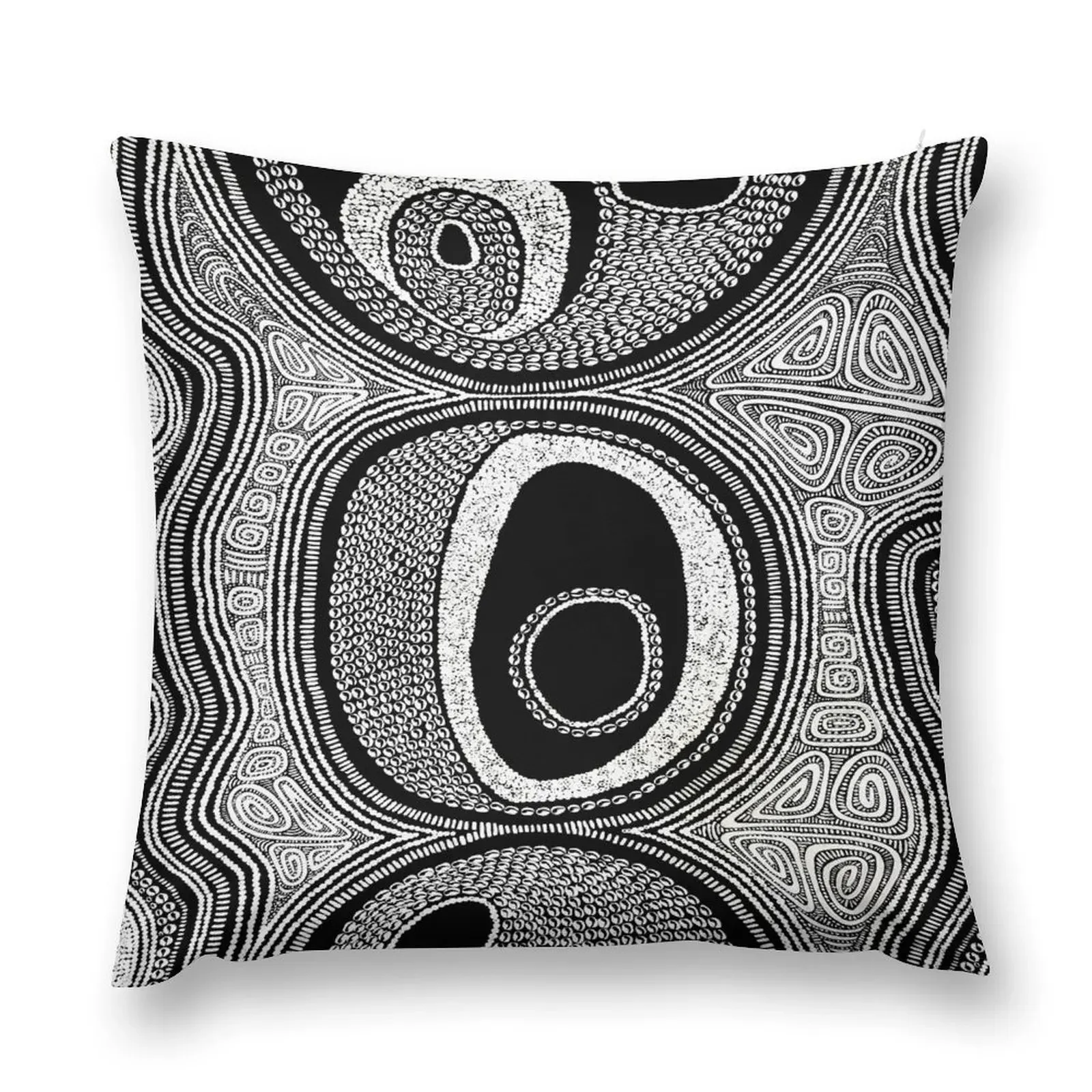 #546.1 - Daily Devotion - Artist Nathalie Le Riche Throw Pillow home decor items christmas pillowcases Cushion Cover pillow