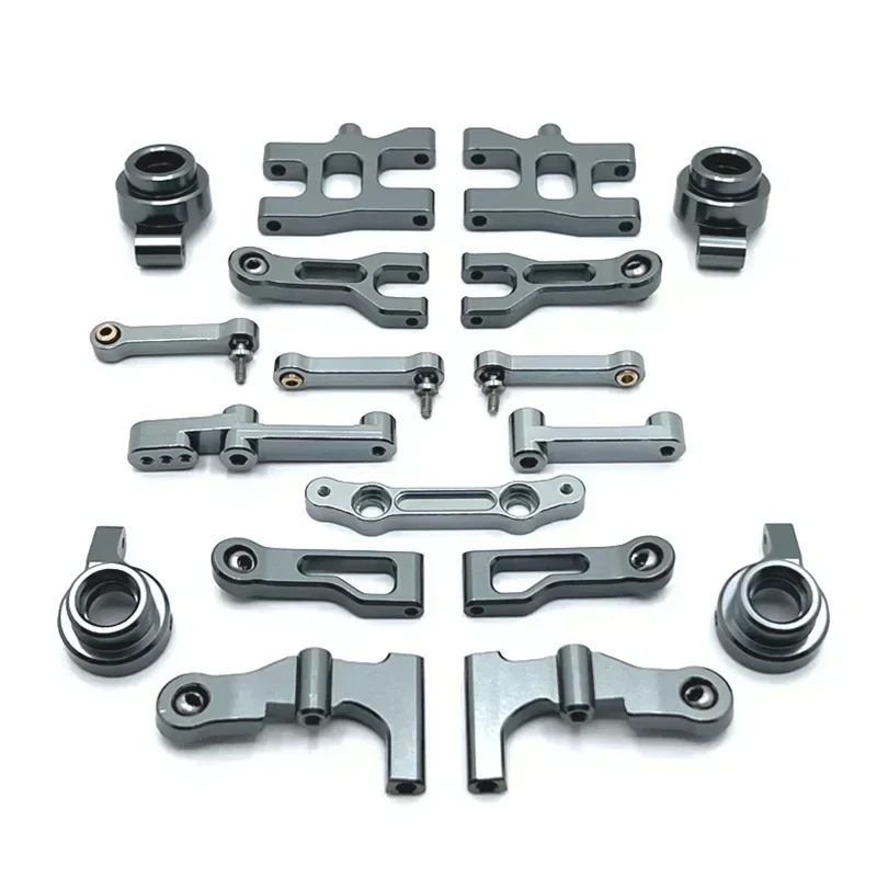 

MN38 1/16 RC Remote Control Car Parts Metal Upgrade Swing Arm Steering Cup Steering Set