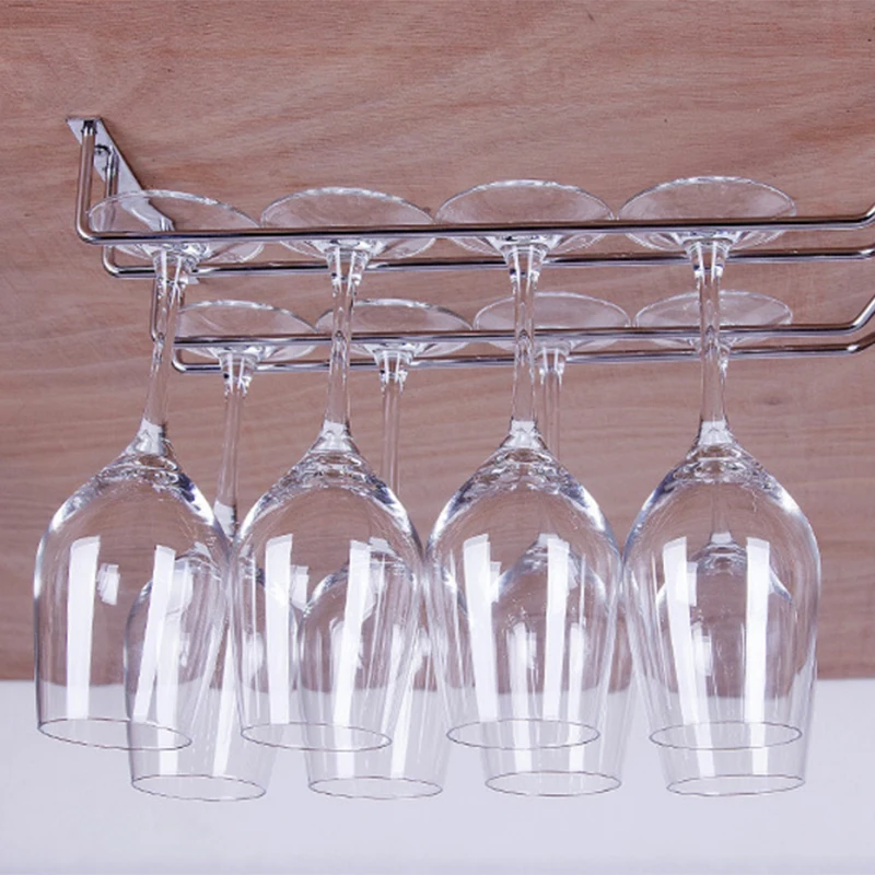 Kitchen Wine Glass Holder Stylish And Modern Design Unique Kitchen Organization Must-have Practical Wine Glass Holder Innovative