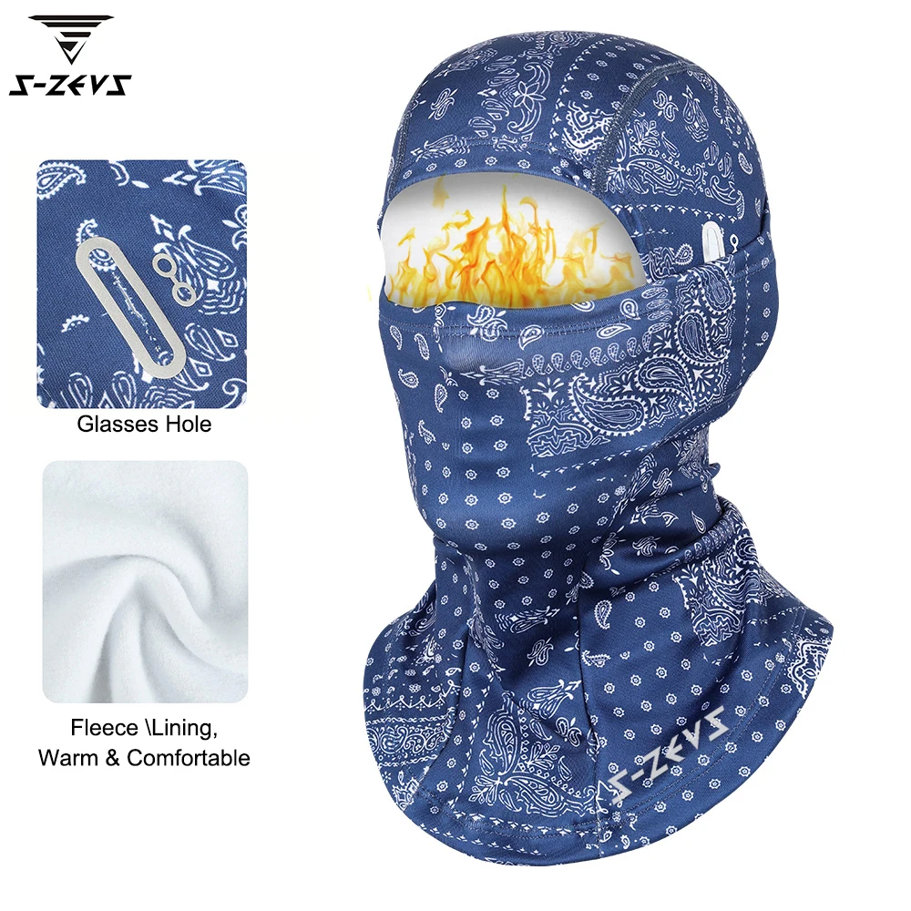 AliExpress NONE S-ZEUS Winter Polar Coral Hat Fleece Balaclava Men Face Warmer Beanies Thermal Head Cover Tactical Military Sports Scarf Caps