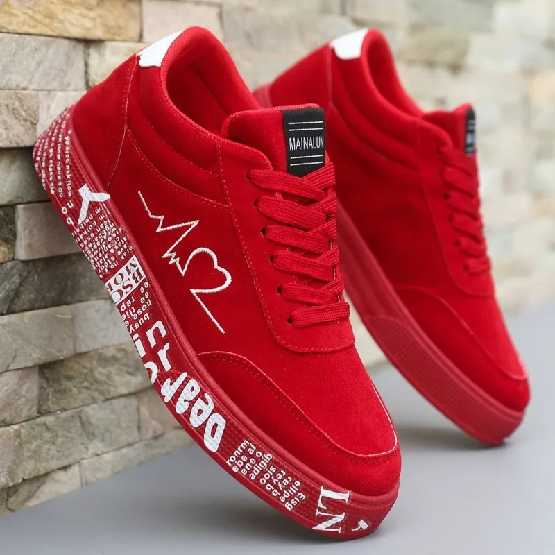 Image of Große Größen 39-48 Herren Designer Graffiti Casual Flats Schuhe Klassische Loafer Mode Atmungsaktive Schnür-Sneaker Tenis Masculino