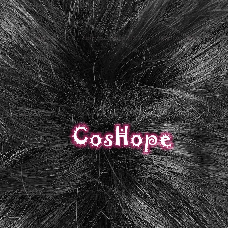 แคนดี้ 2025 โอคารุน 28 ซม.วิกผมสั้นสีดำเคน ทาคาคุระอะนิเมะคอสเพลย์วิกผมสังเคราะห์ทนความร้อน