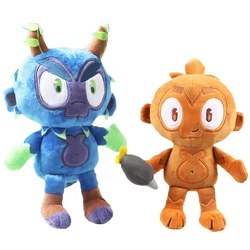 Obyn Greenfoot Dart maymun peluş bebek oyuncak oyunu Bloons TD 6 dolması hayvan yumuşak şekil Plushies hediye çocuklar için doğum günü noel