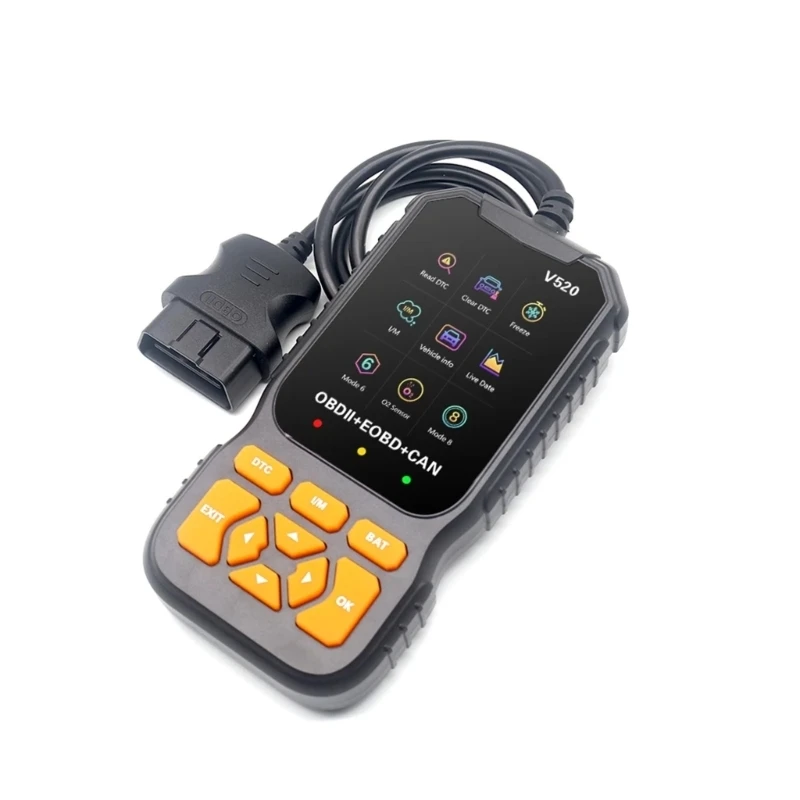 Y4UA Auto OBD Code Reader Universal Diagnostic Scanner Vehicle Check Engine Light Error Fault Code Reader Battery Tester Tool