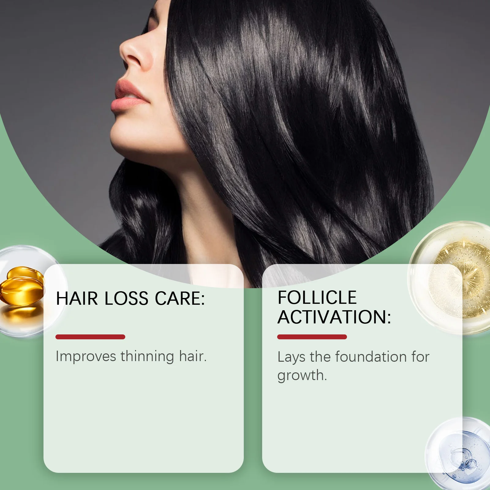 

Batana Oil With Rosemary For Hair Growth Nourish Scalp Repair Frizzy Damaged Hair Reduce Loss Smoothing Dense Hair Essential Oil