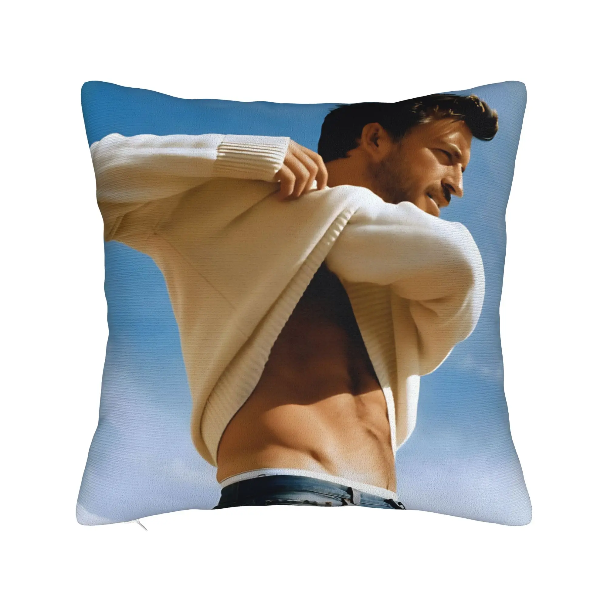 Jonathan Bailey Actor Pillowcase Polyester Cushion Cover Decorations Comedy Throw Pillow Case Cover Home Drop Shipping 40*40cm