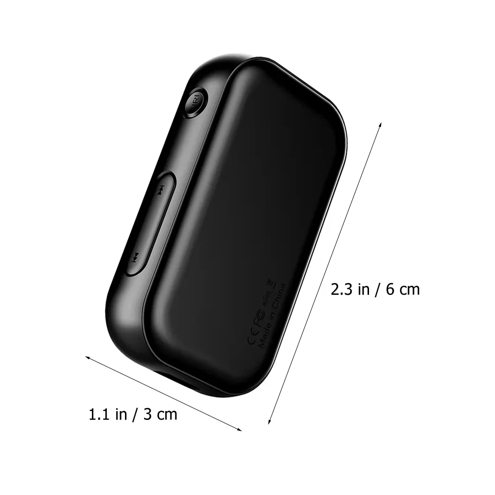 

Wireless Audio Receiver 3 5mm Aux Transmitter Car Built in Noise Reduction Echo Elimination Power Saving Tiny Size Lightweight